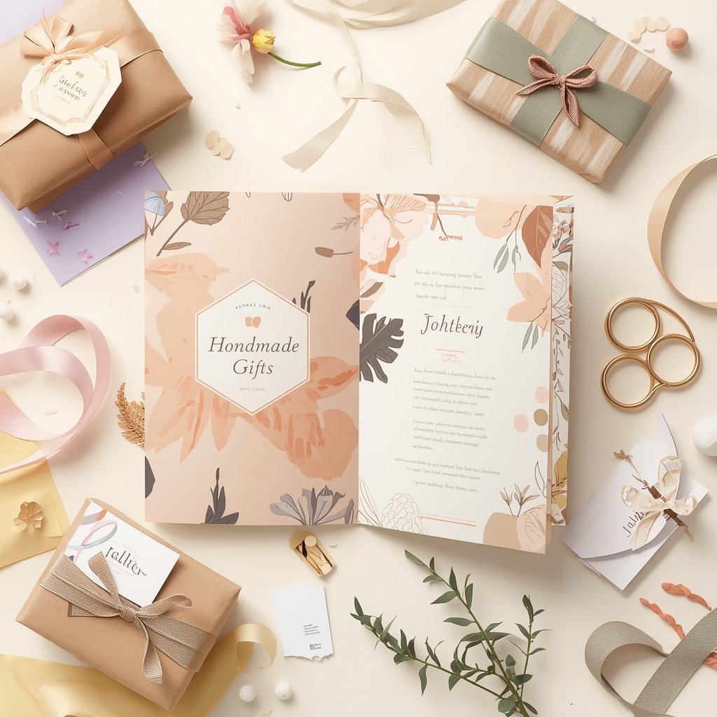 Handmade candles, soap, and other gift items